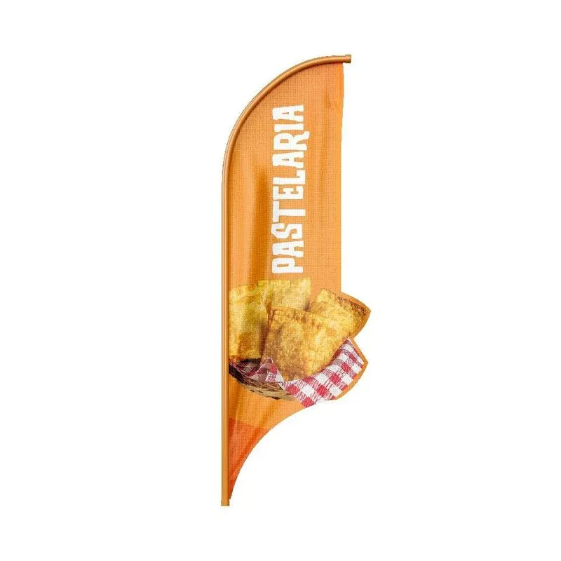 Wind Banner 3d Vela Dupla Face Somente Tecido 170x70cm