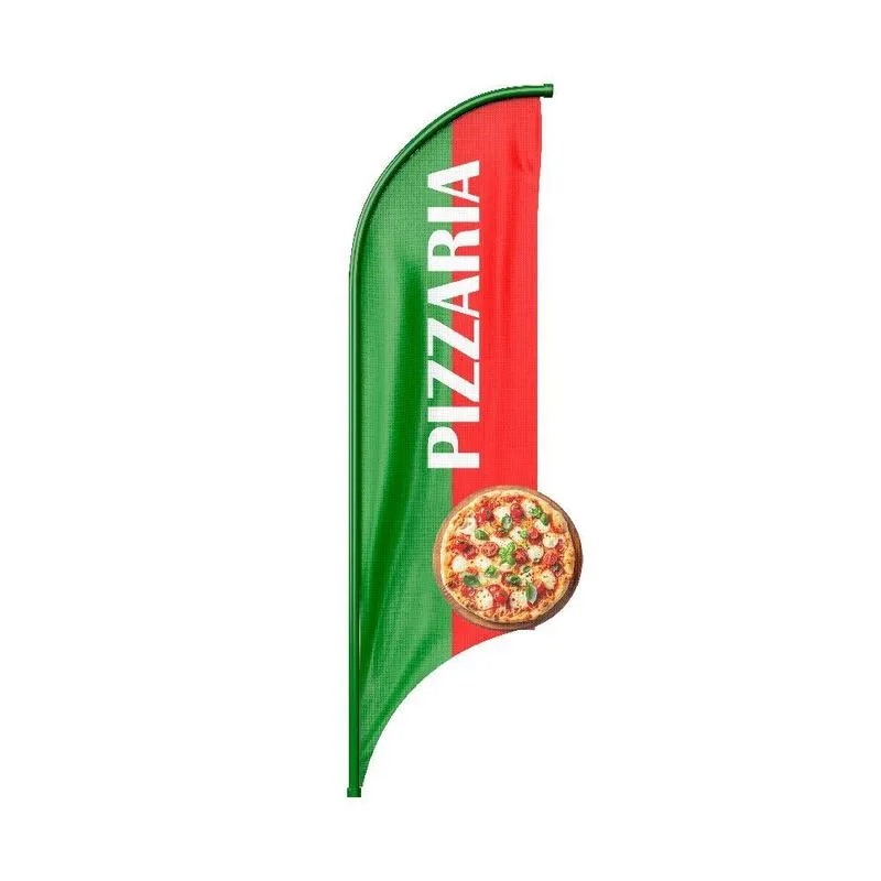Wind Banner 3d Vela Dupla Face Somente Tecido 170x70cm