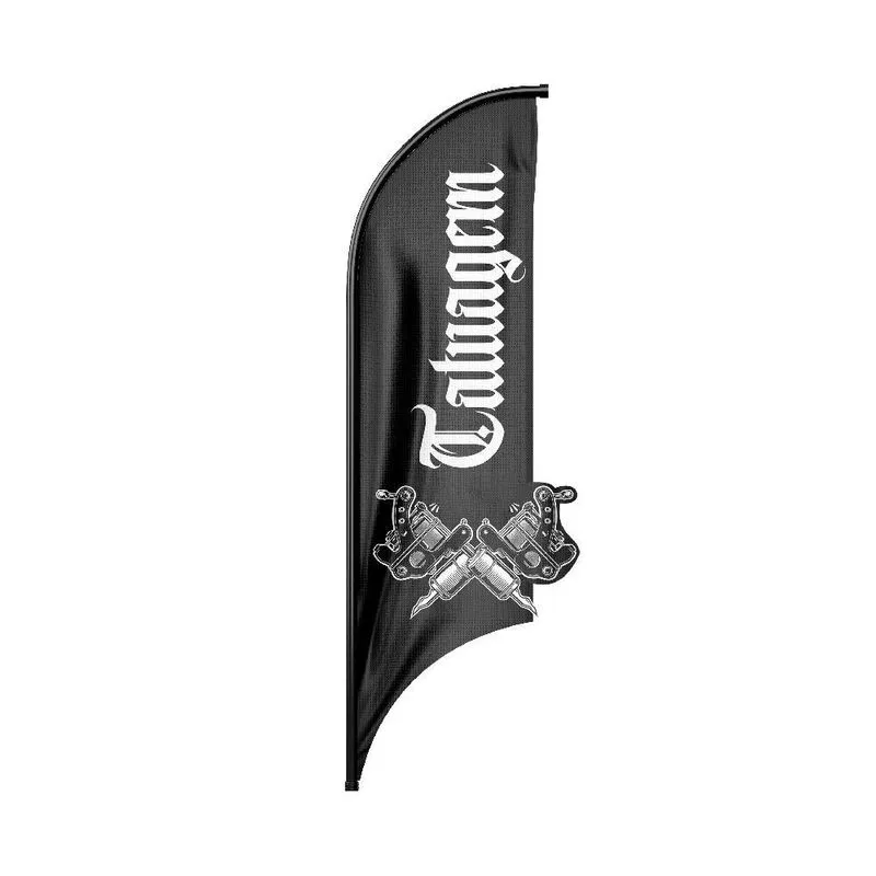Wind Banner 3d Vela Dupla Face Somente Tecido 170x70cm