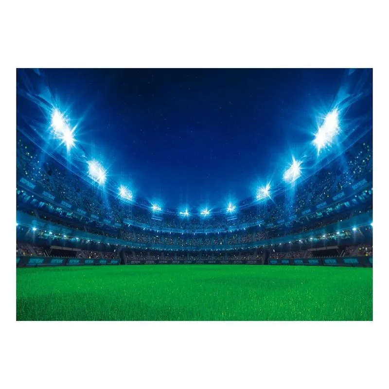 Fundo Fotográfico Cenário Esporte Campo Futebol Tecido 2,20m