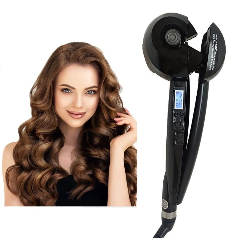 Modelador de Cachos para Cabelo Automático Profissional Premium Cerâmica Com Controle de Temperatura