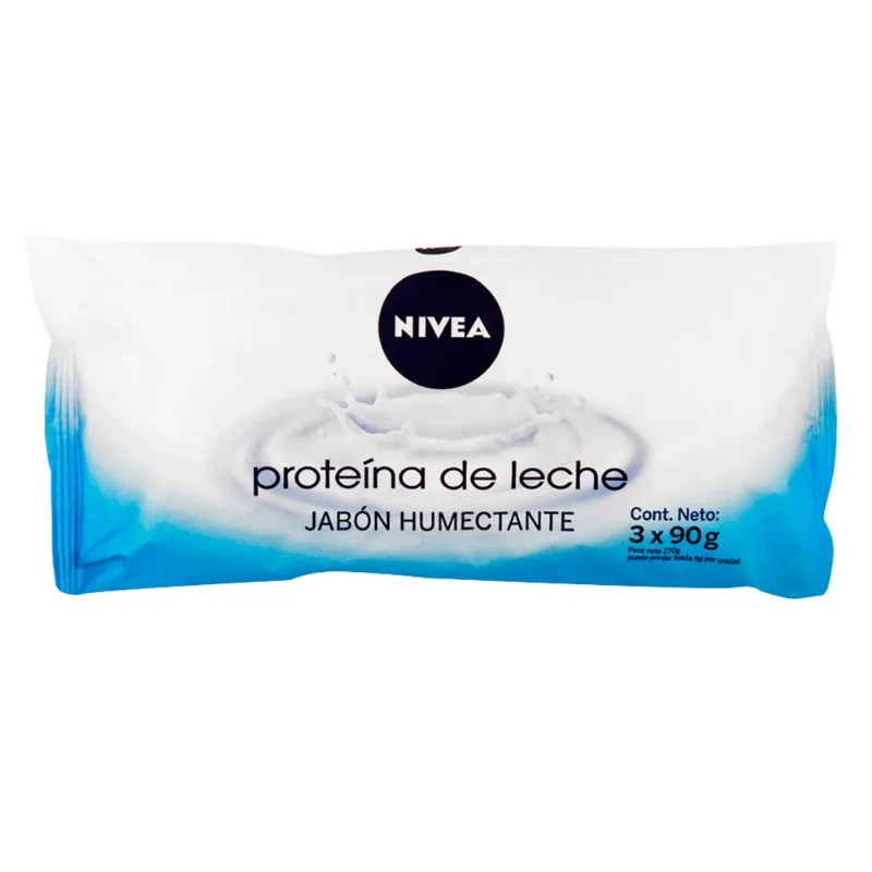 Jabón Proteina Leche 3 Un 90 g