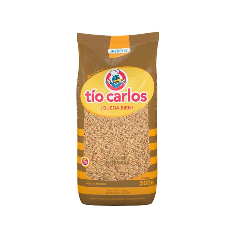 Arroz Integral 500 Grs Tio Carlos
