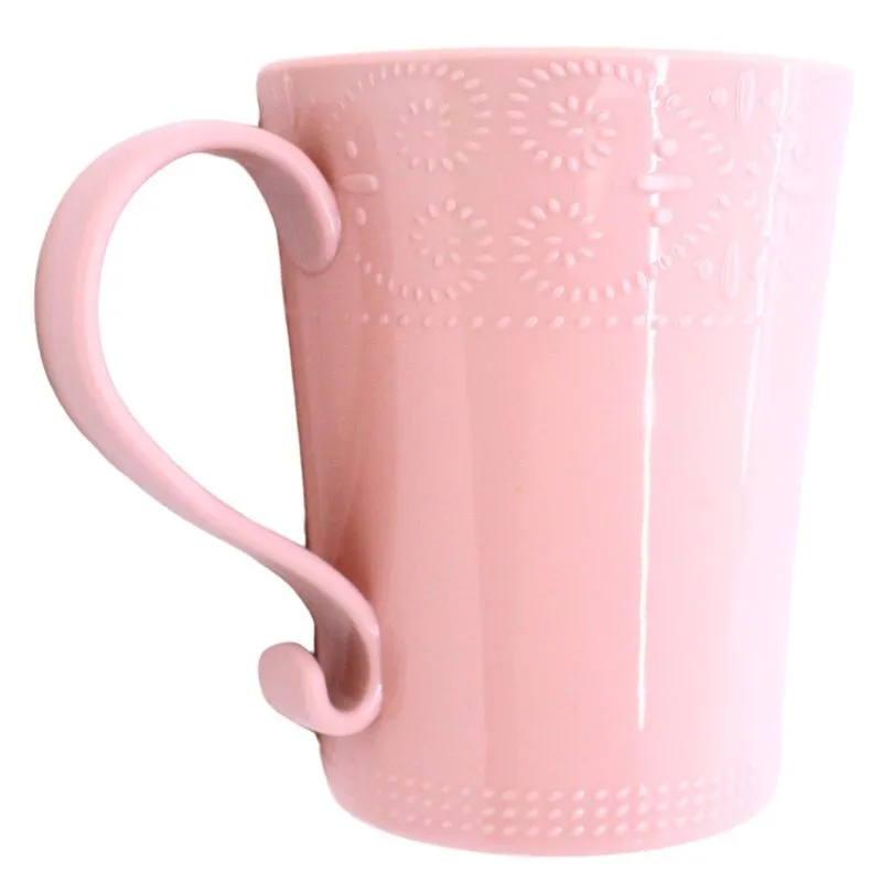 Caneca de Plástico Colorida Detalhada 425ml