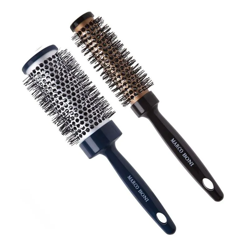 Kit 2 Escovas Escovas Térmica Vazada Profissional Marco Boni