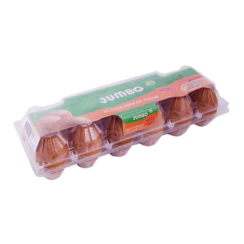 Huevos Color Jumbo Extra Grande 12 U - 1 Paquete