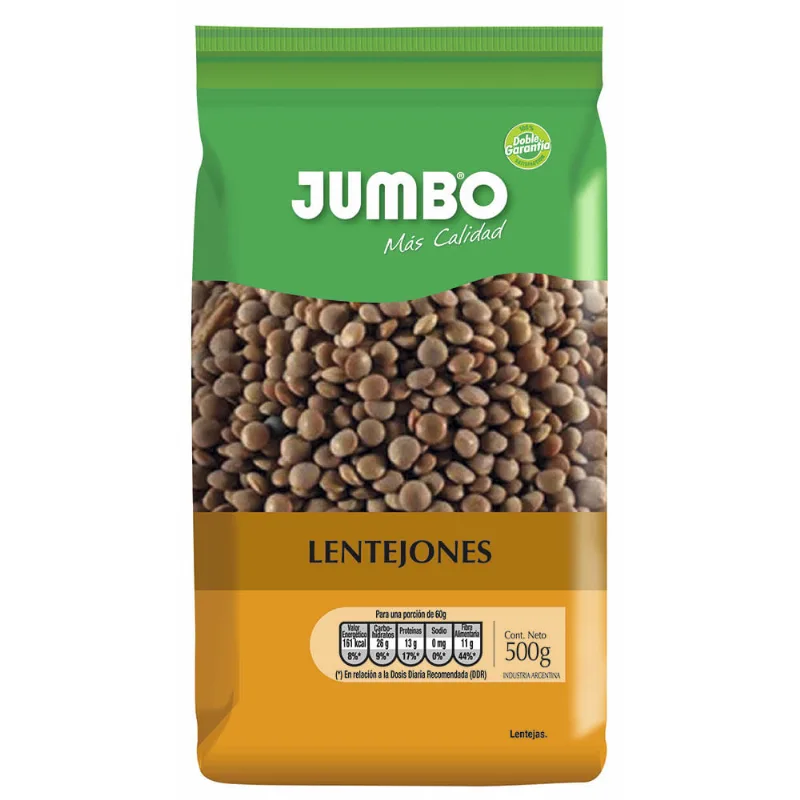 Lentejones Jumbo 500 Gr