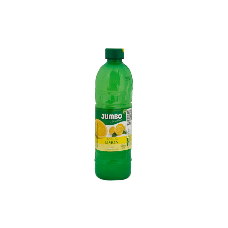 Jugo De Limón Jumbo 500cc Jugo De Limón Jumbo 500 Ml