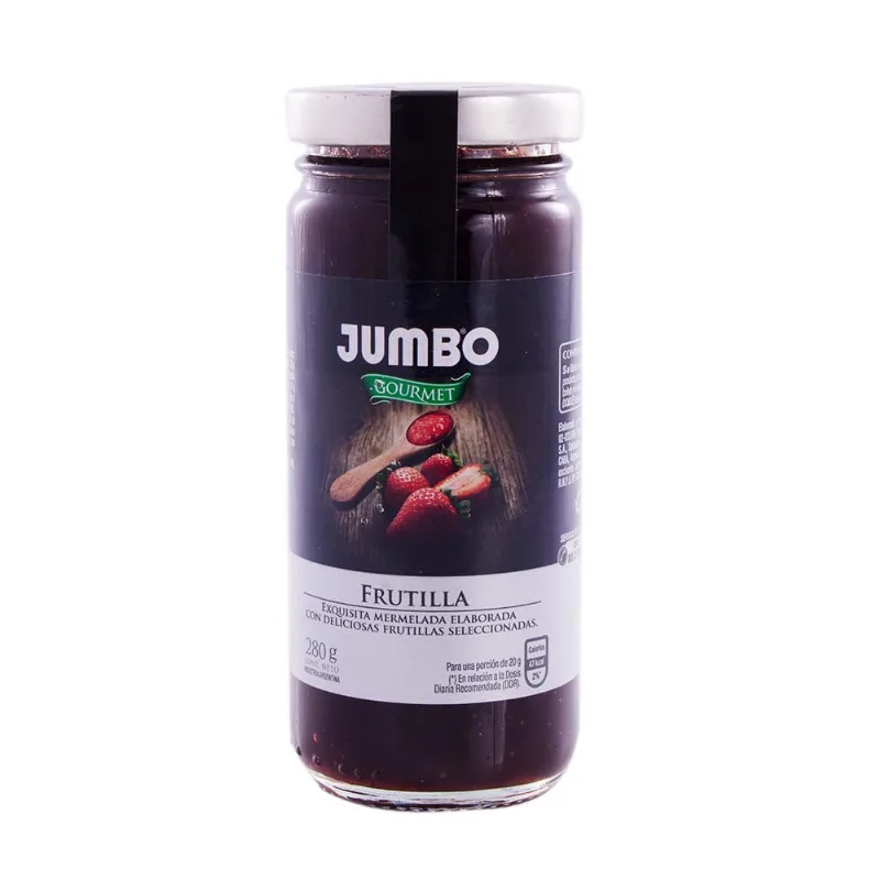 Mermelada De Frutilla Jumbo Gourmet
