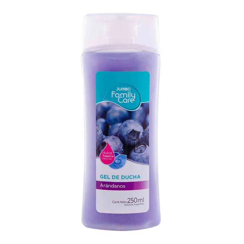 Gel de Ducha Arándanos 250 Ml Jumbo Family Care