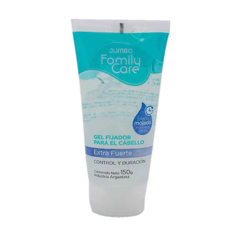 Gel Capilar Jumbo Family Care Extra Fuerte 150 Gr