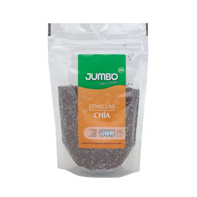 Semillas De Chia Jumbo Mp 150gr-est-gr.-150
