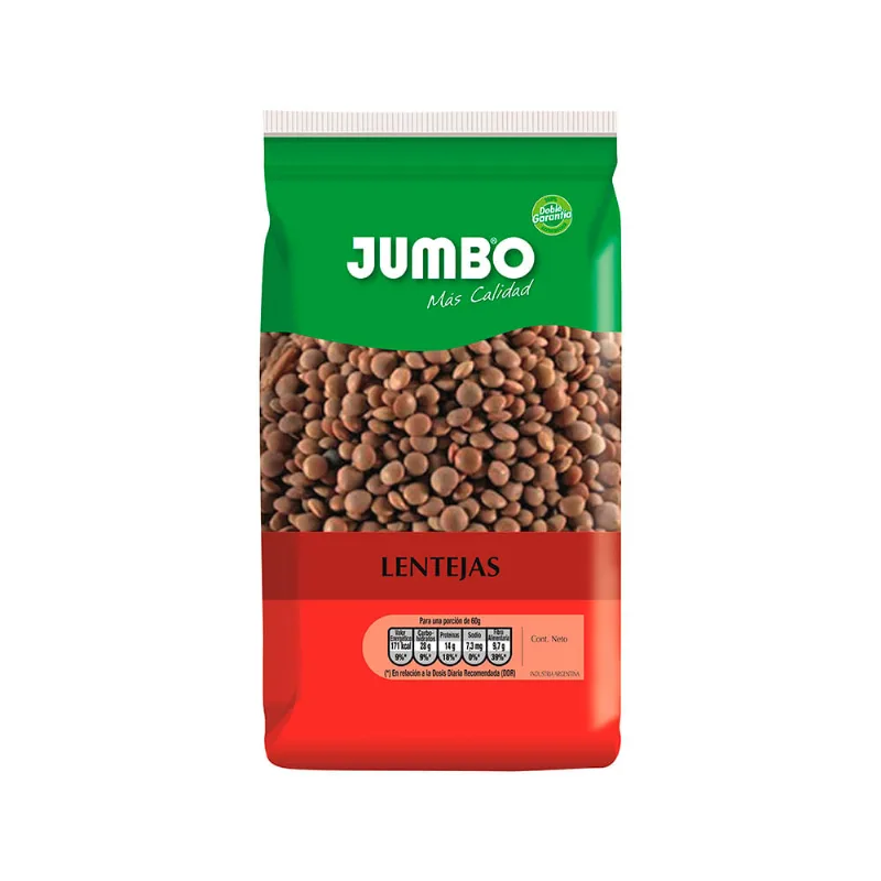 Lentejas Jumbo 400 Gr