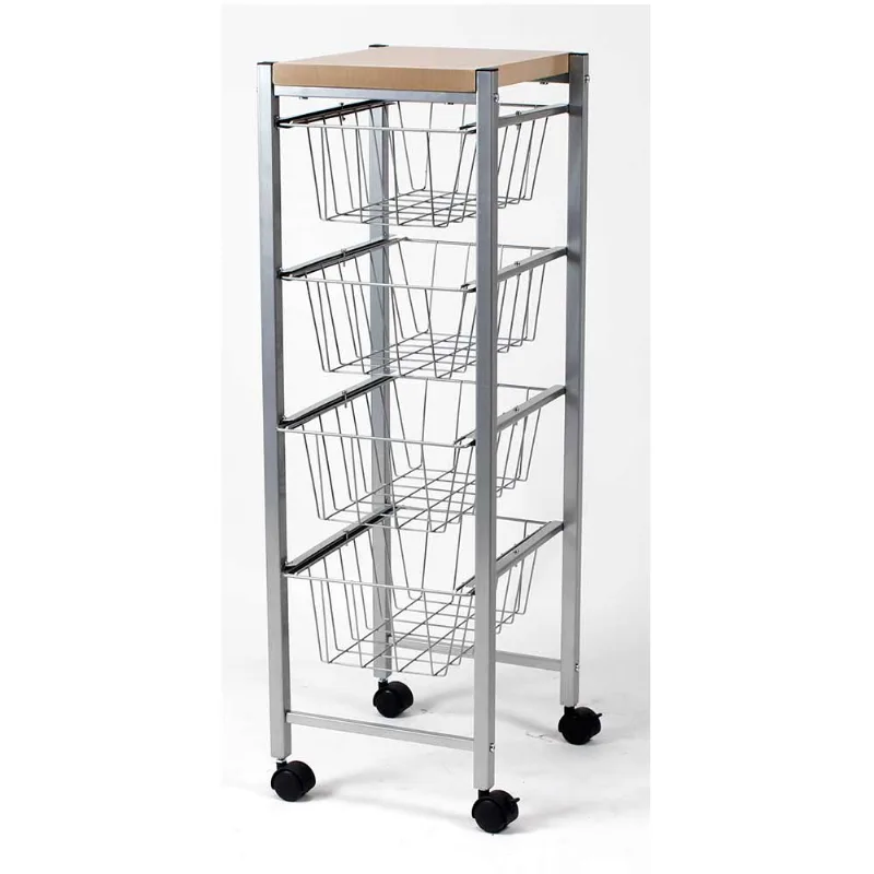 Estante Con Ruedas 86x31x21 20745b