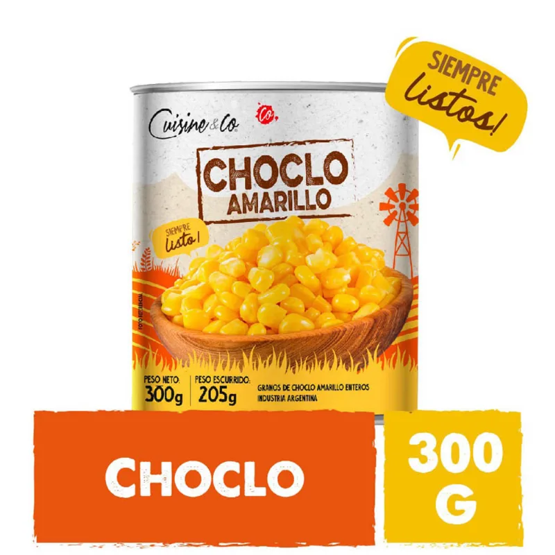 Choclo Amarillo 300 Grs Cuisine & Co