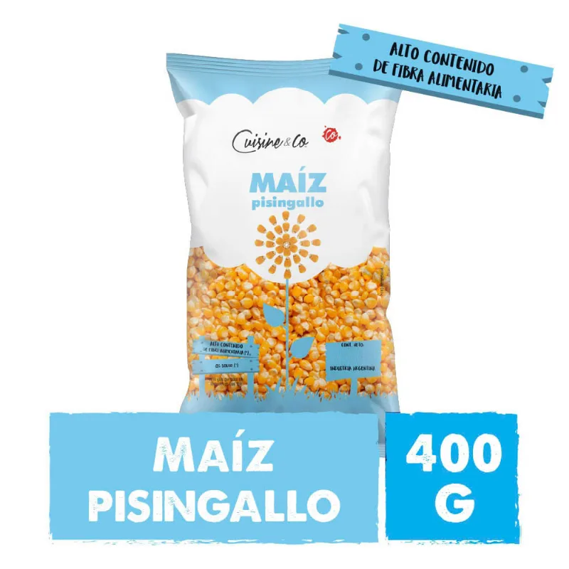 Maíz Pisingallo 400 Grs Cuisine y Co Maíz Pisingallo 400 Grs Cuisine & Co