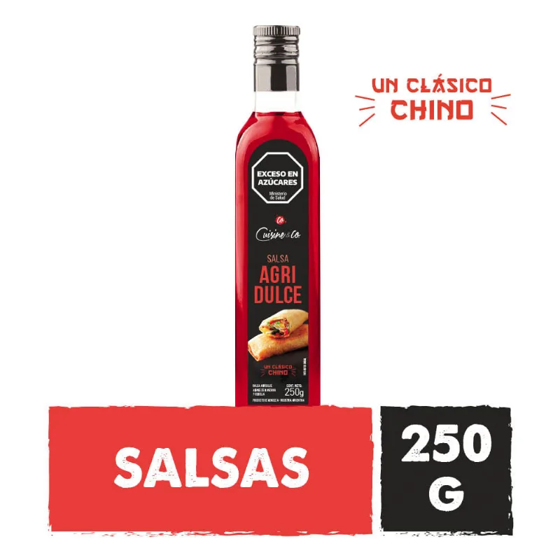 Salsa Oriental Agridulce X 250 Grs Cuisine & Co