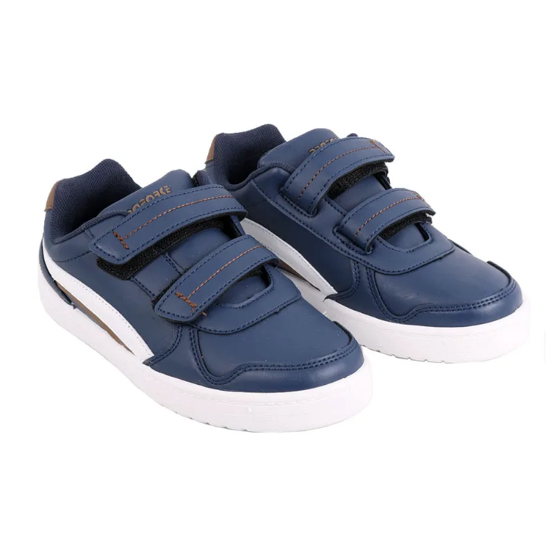Zapatilla Niño Con Abrojo Azul Urb