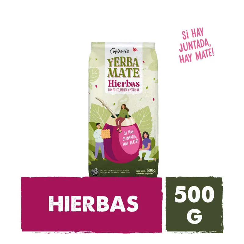 Yerba Mate Con Hierbas 500 Grs Cuisine & Co