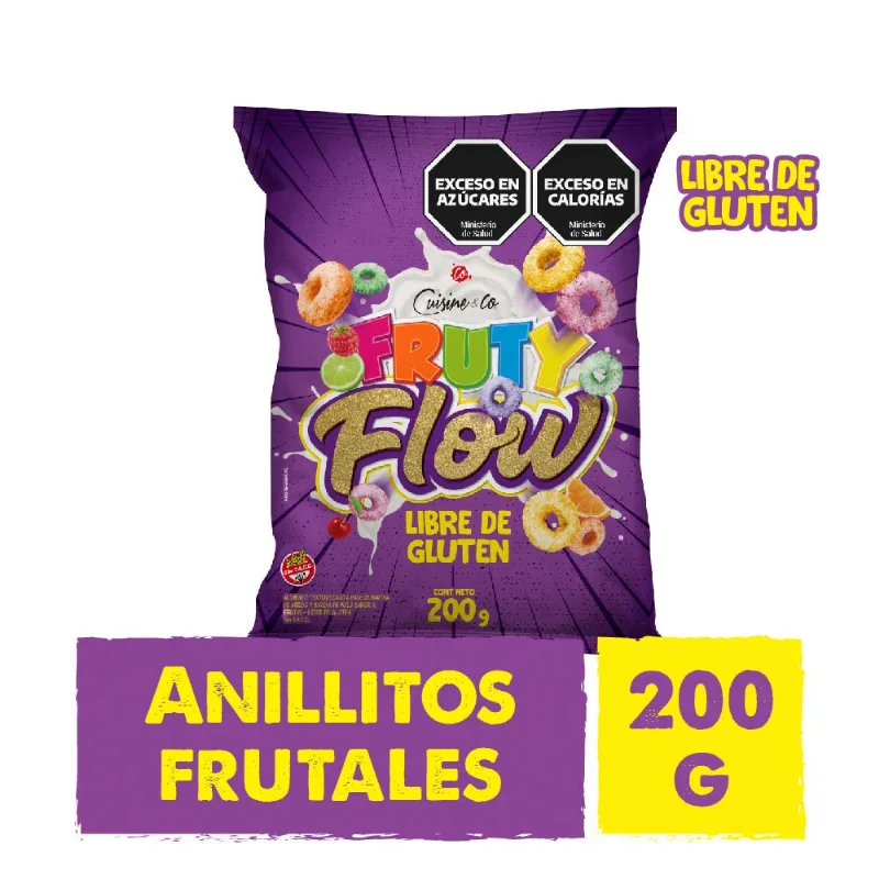 Anillitos Frutales Sin Tacc 200 Grs Cuisine & Co