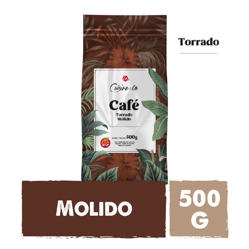 Café Molido Torrado con Azúcar 500 Grs Cuisine & Co