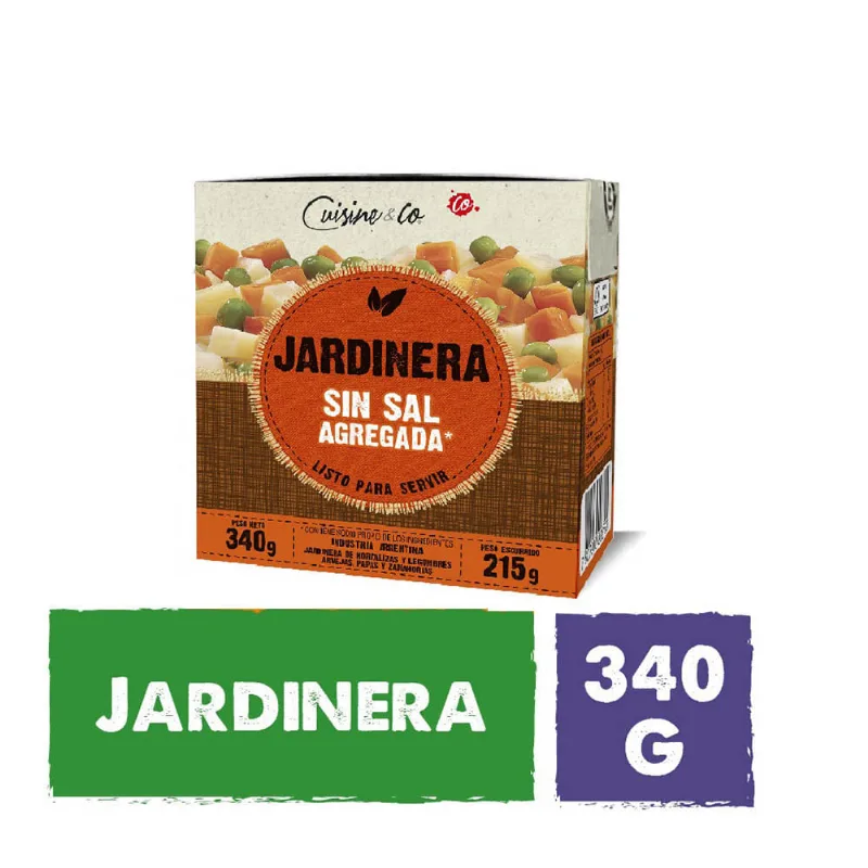 Jardinera Sin Sal Cuisine & Co X 215 Gr