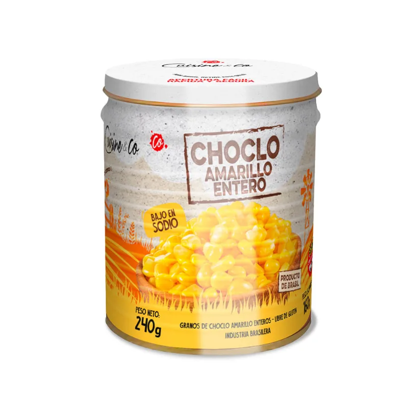 Choclo Amarillo Entero X 160 Grs Cuisine & Co