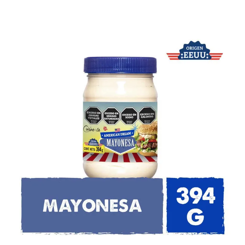 Mayonesa X 394 Grs Cuisine & Co