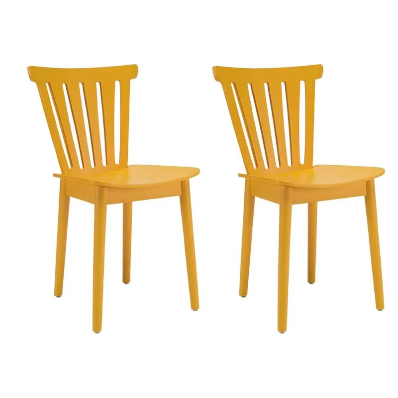 Silla Elena Amarillo Pack 2 Unidades