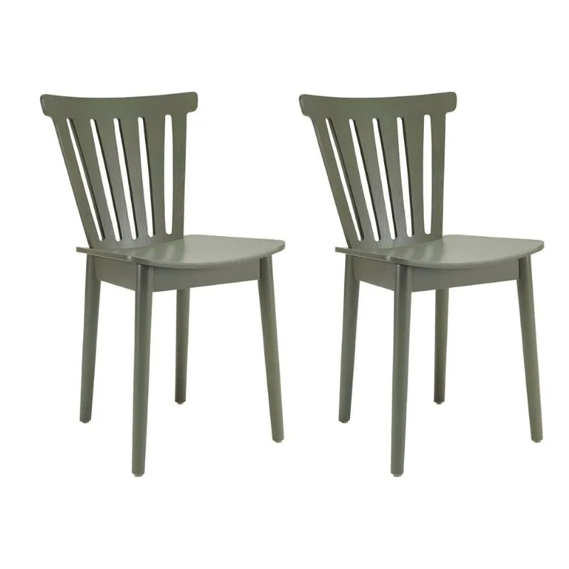 Silla Elena Verde Pack 2 Unidades
