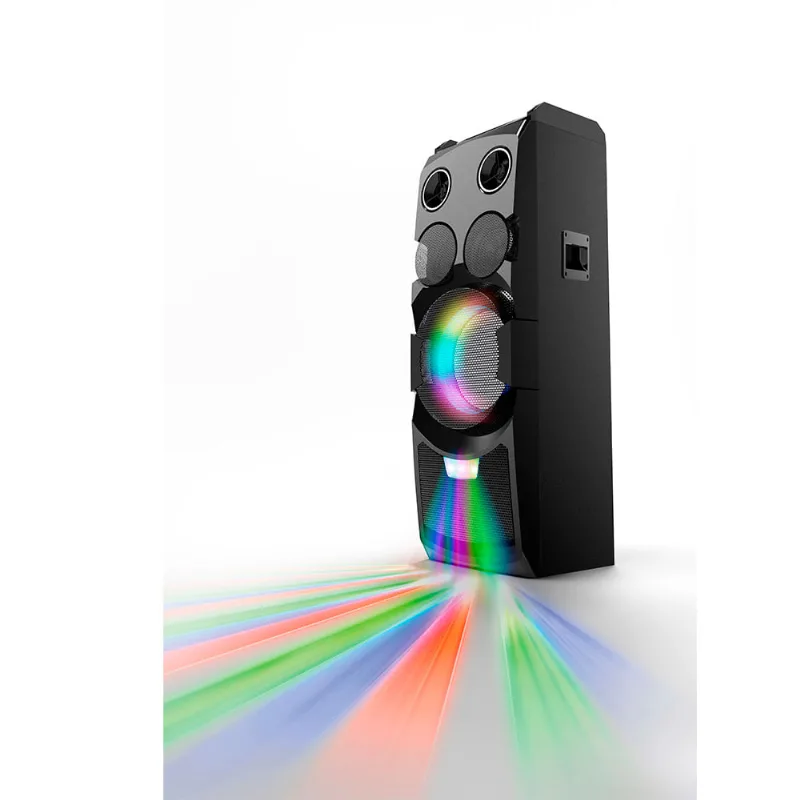 Torre Nex Aiow5 Bluetooth Luces Usb Fm