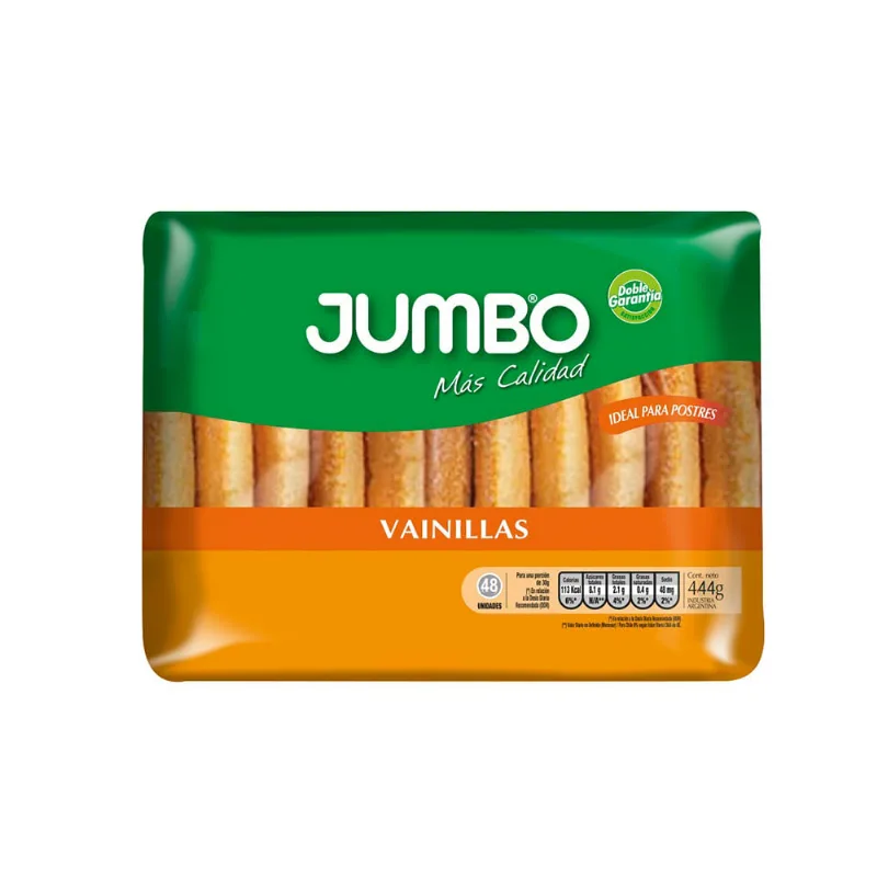 Vainillas X 48 444gr Jumbo Mp