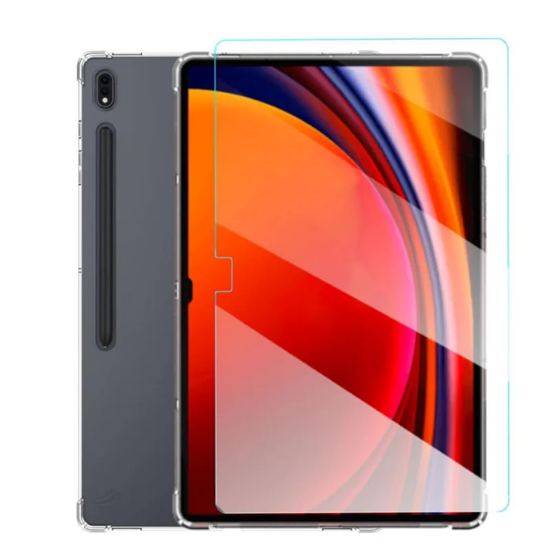 Capa Borda Reforçada Para Galaxy S9 + 12.4 + Película Vidro
