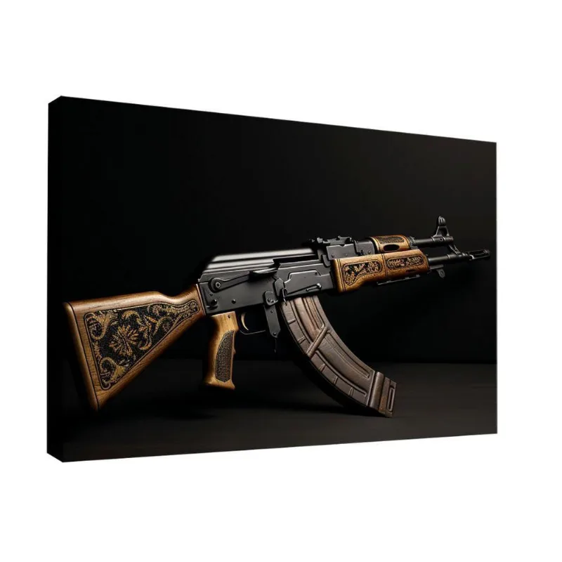 Quadro Ak-47 -- Br Artes