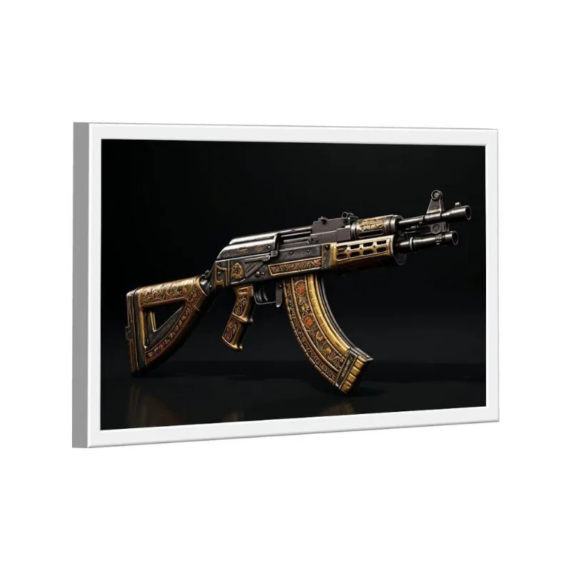 Quadro Ak-47 Variação -- Br Artes