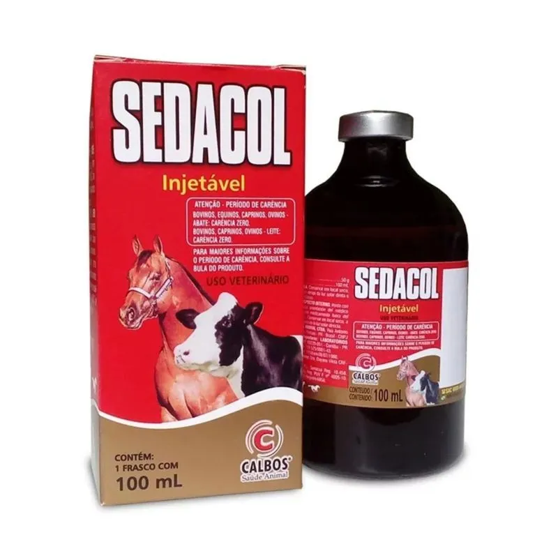 Sedacol Calbos Cavalo 100ml Solução Injetável