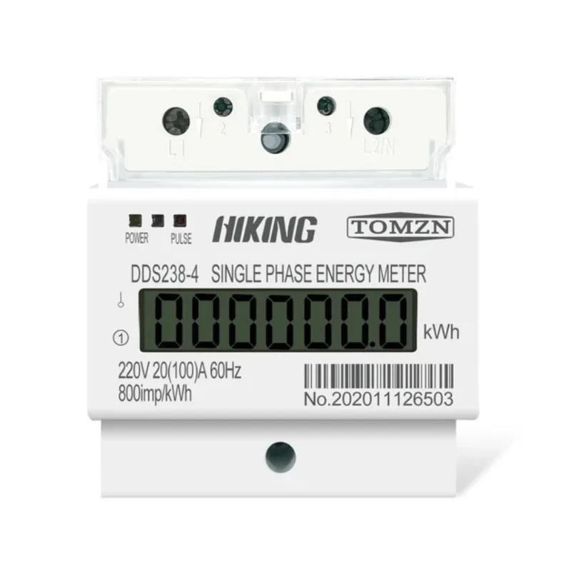 Medidor De Energia 220v 100a | Precisão | Display Lcd