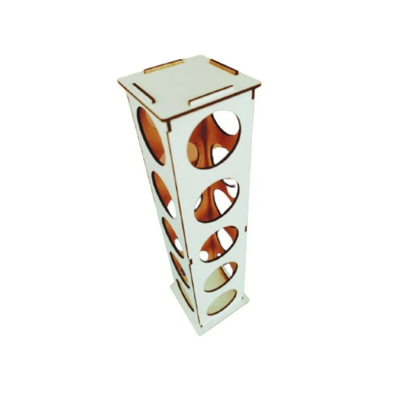 Porta Cápsulas F031 Para Dolce Gusto Em Mdf Torre Branco Trovarelli Móveis