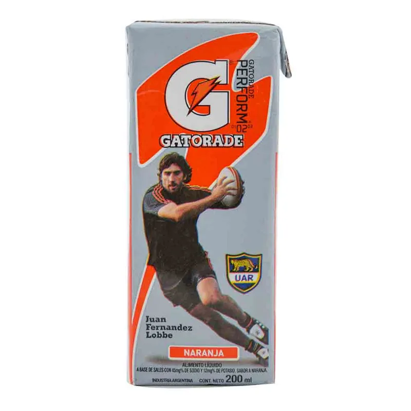 Gatorade Naranja 200 Ml