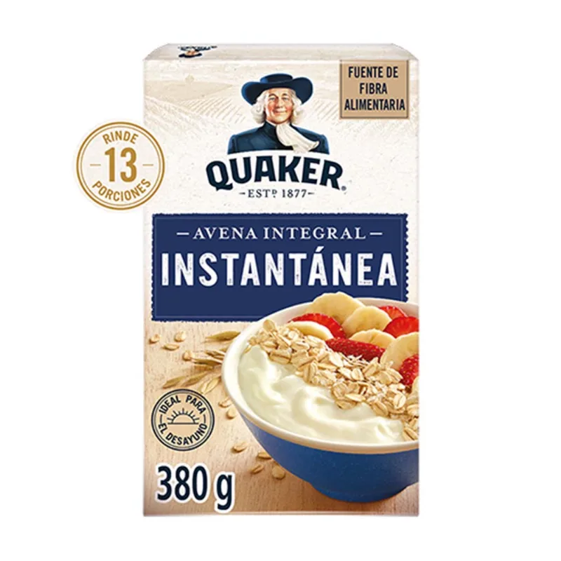 Avena Quaker Instantanea 380g