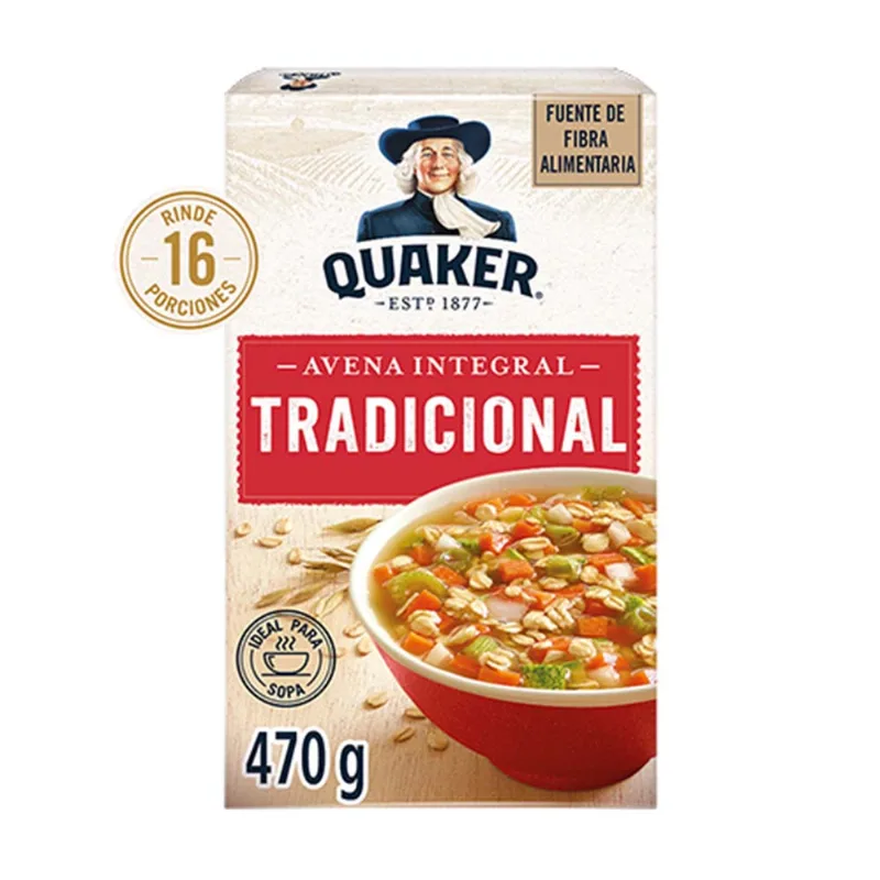 Avena Quaker Tradicional 470g