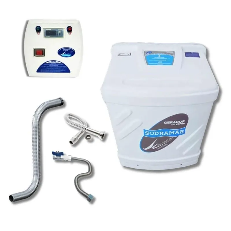Sauna Vapor Sodramar 9kw + Quadro Digital + Kit Instalação