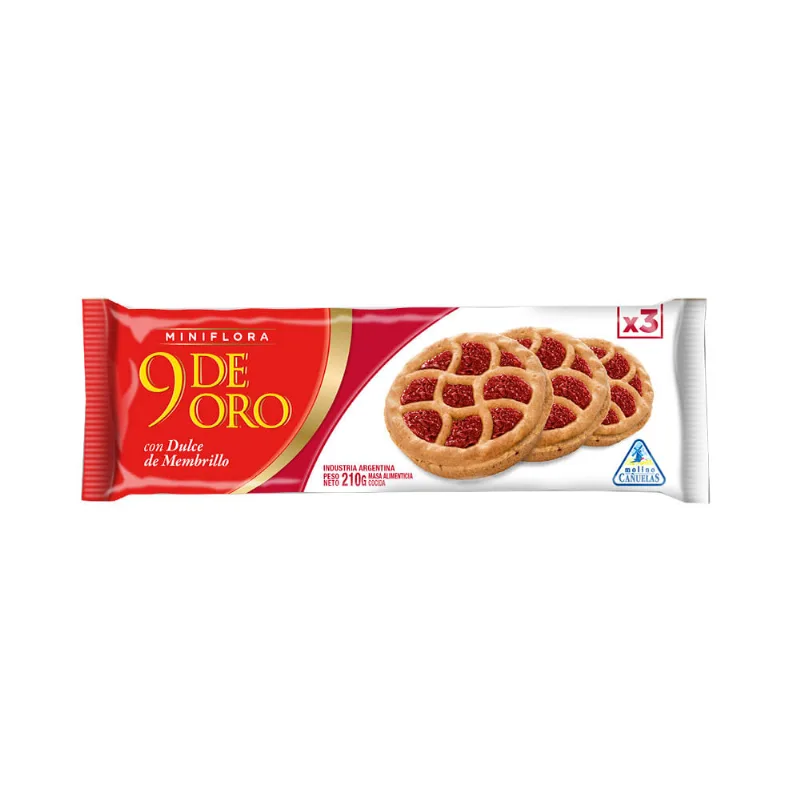 Mini Flora 9 De Oro Membrillo X210gr