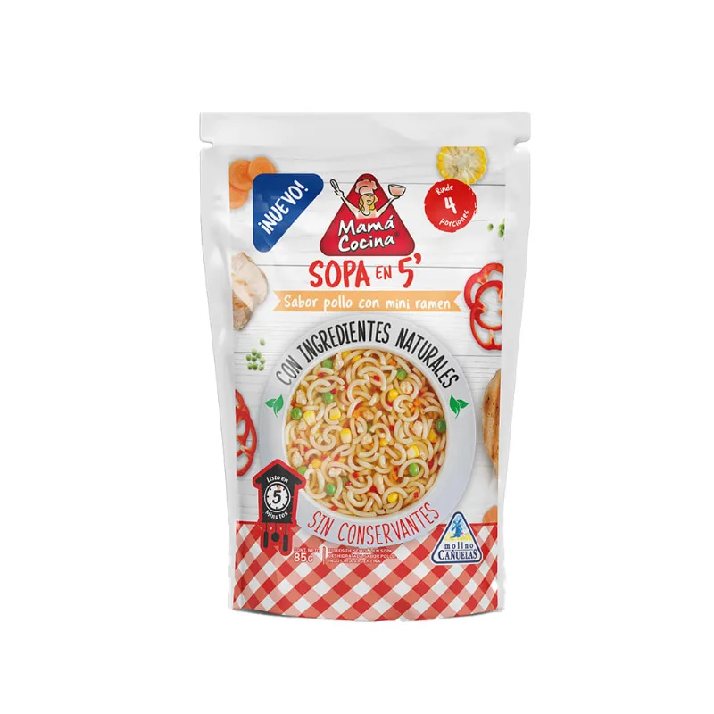 Sopa De Pollo Con Mini Ramen Chic Mama Cocina 85 Gr