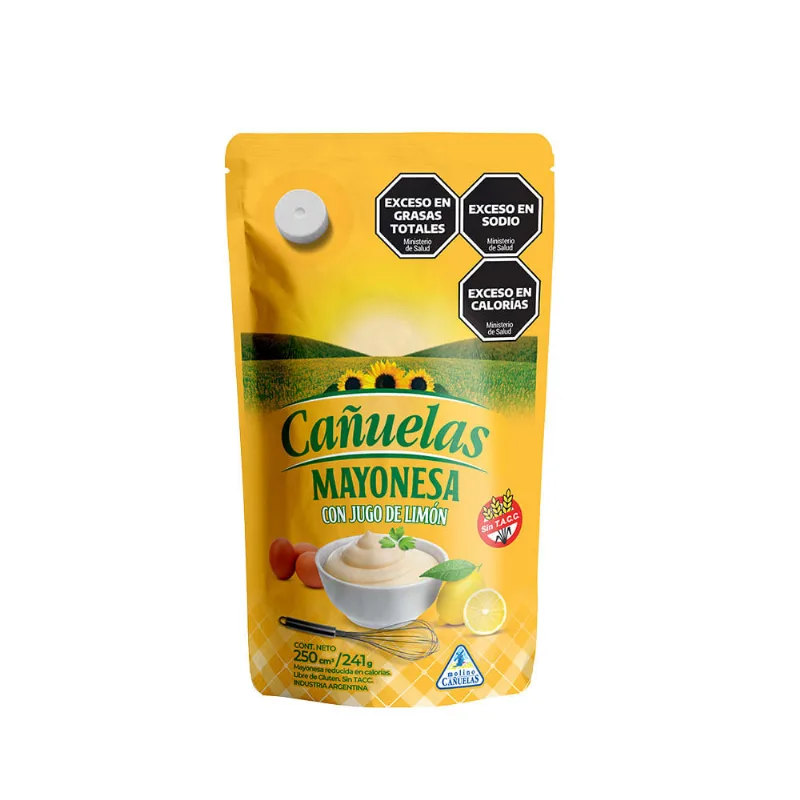 Mayonesa Cañuelas Con Limon X250cc