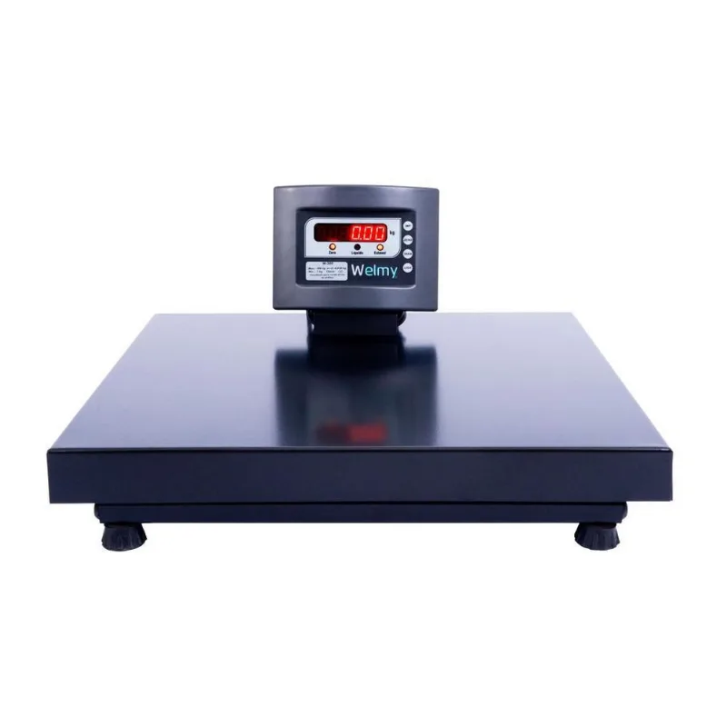 Balança Plataforma Industrial 300kg W300 Sc 50x50 Welmy