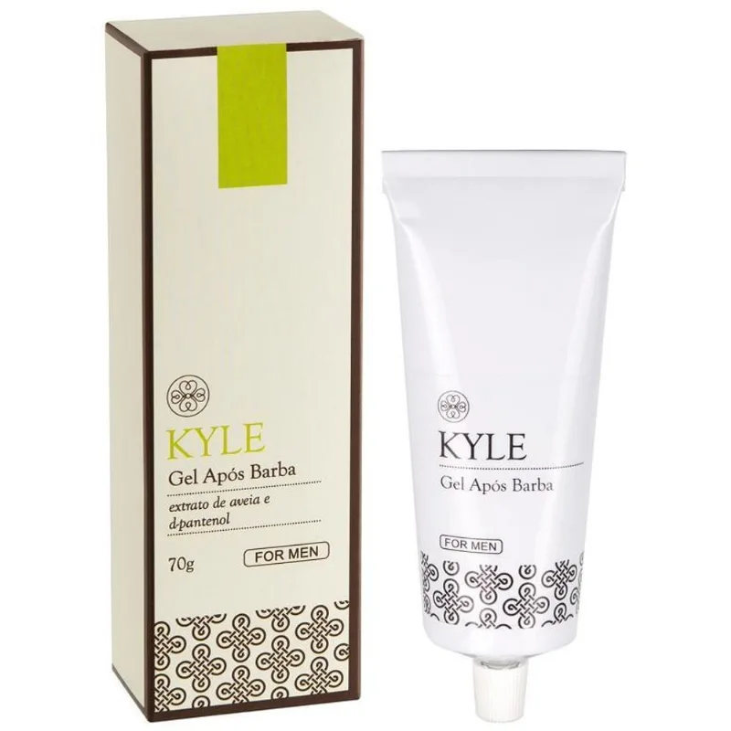 Gel Após Barba Kyle Cítrico 70g Sem Álcool Flora Vie