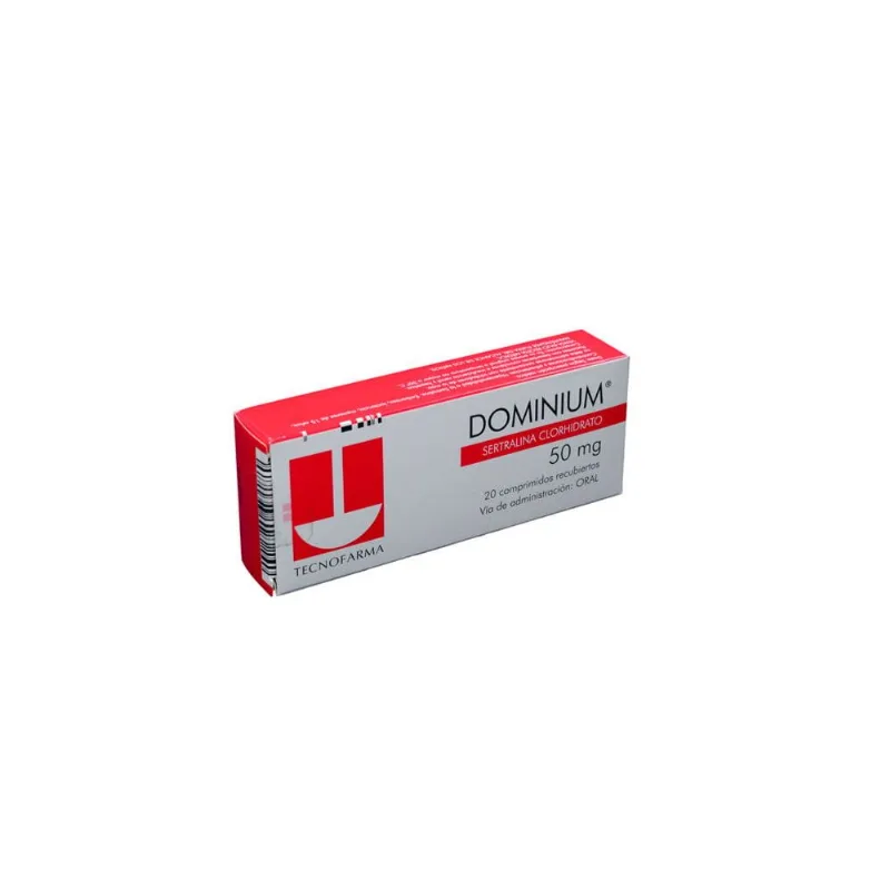 Dominium 50 Mg Caja con 20 Comprimidos Recubiertos