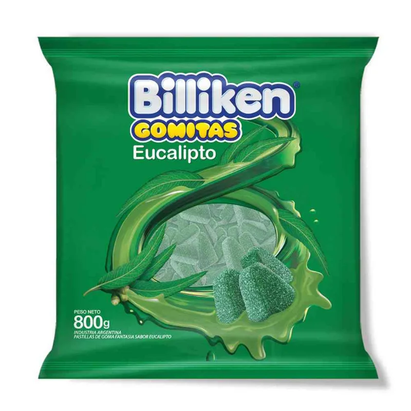 Gomitas Billiken Eucalipto 800 Gr.