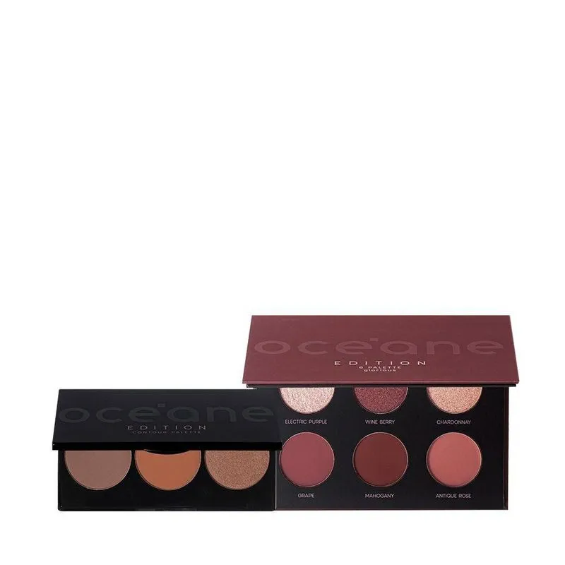 Kit Paleta De Maquiagem Glorious Com Contorno E Sombra Multicolorido